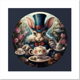 Alice in Wonderland Tea Party Posters and Art